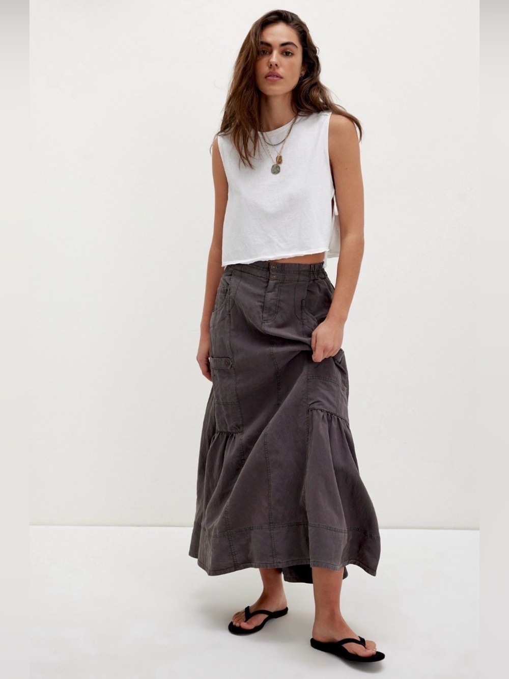 FP Rough Riding Maxi Skirt